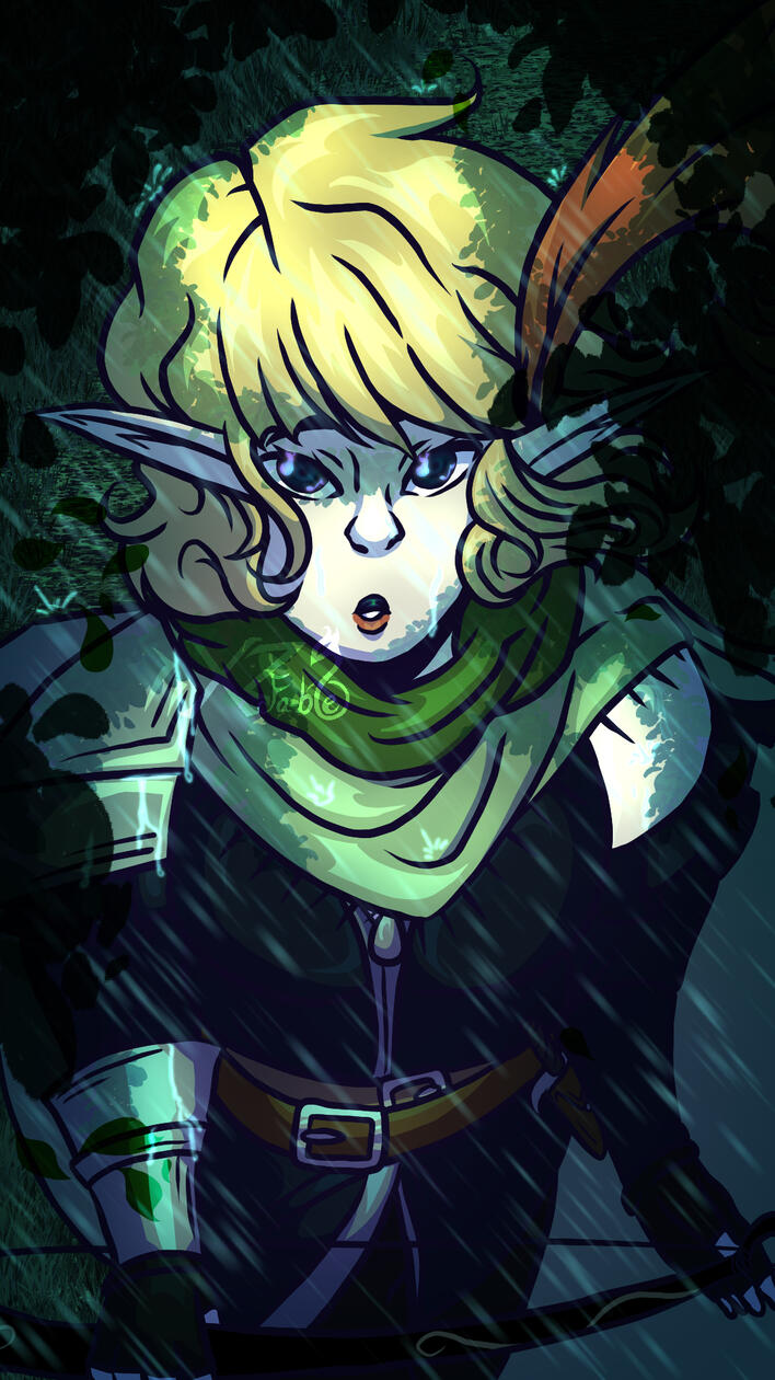 Character Art for @_chacha_draw_